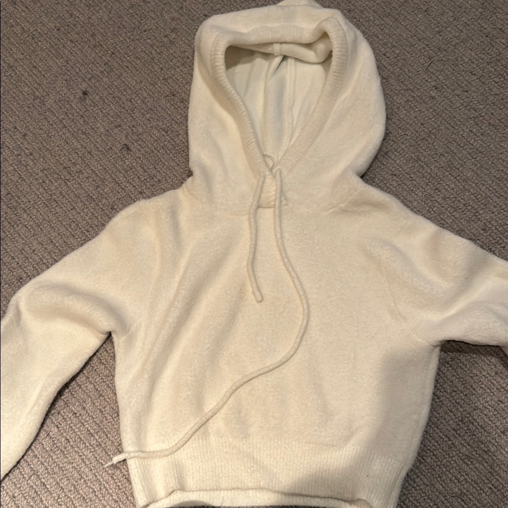 Cozy Cream Hoodie for Women